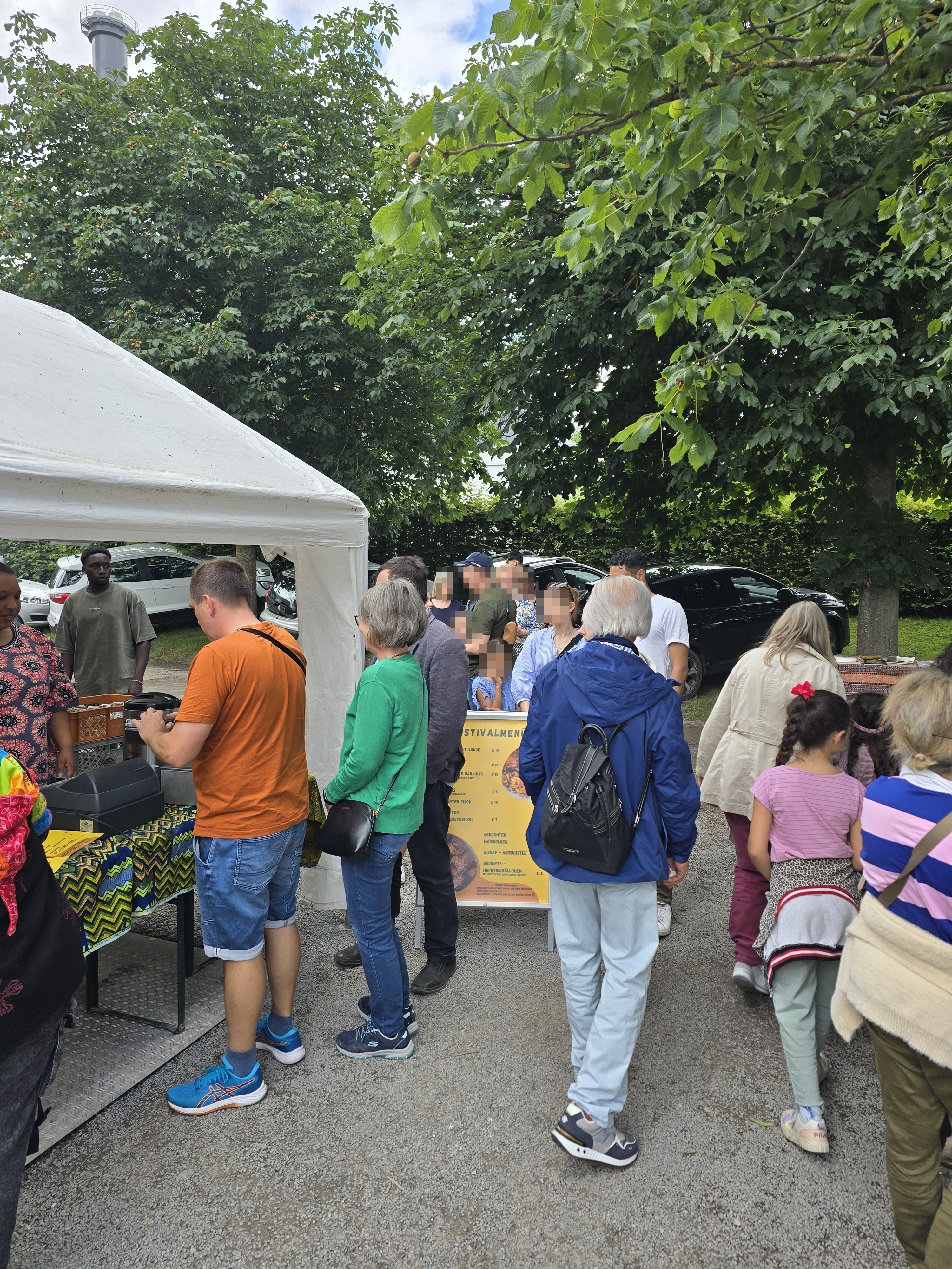 OTIAA Stand beim Afrika Festival Pforzheim